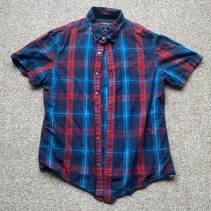 AMERICAN EAGLE Short Sleeve Button-Down, Men’s M